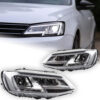 Volkswagen Jetta MK6 headlight assembly Headlight Pair