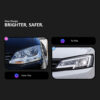 Vw Jetta Mk6 Headlight Assembly 03