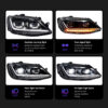 Vw Jetta Mk6 Headlight Assembly 2011 2019 02