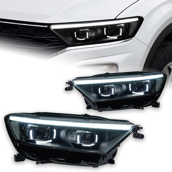 Volkswagen T-Roc 2017-2021 T ROC headlight assembly Headlight Pair