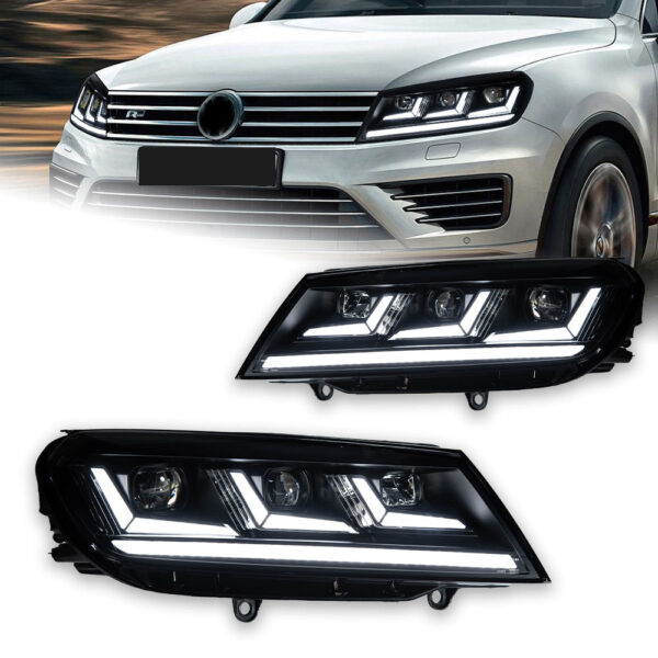 Volkswagen Touareg headlight assembly 2011-2014