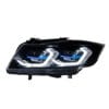 BMW E90 M3 style LED headlight upgrade for 2005–2012 3 Series