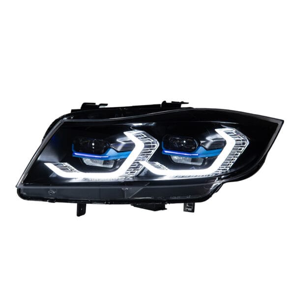 BMW E90 M3 style LED headlight upgrade for 2005–2012 3 Series