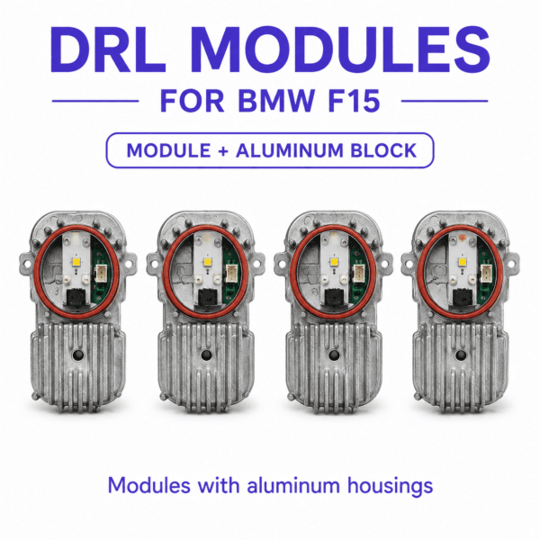 BMW F15 daytime running light module components
