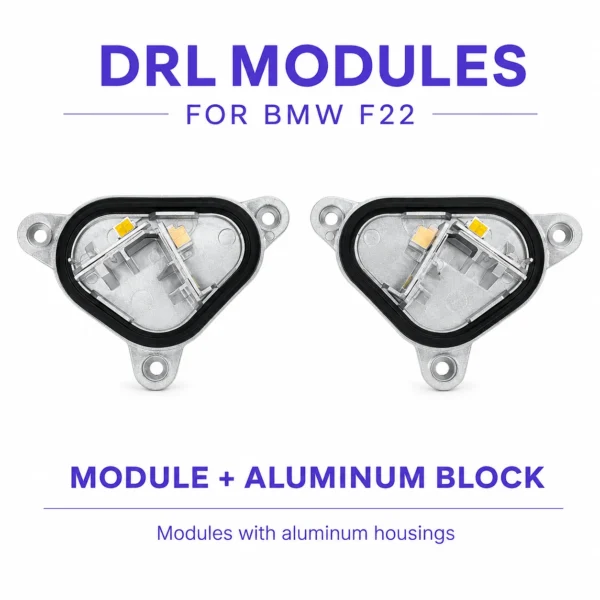 BMW F22 daytime running light module components