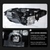 BMW CS-style LED headlight rear housing and connector reference