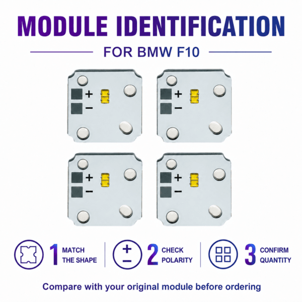 BMW F10 DRL module circuit board details
