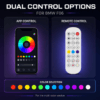 BMW F06 RGB DRL module app and remote color control