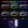 BMW G42 DRL Modules RGB multi-color lighting preview