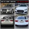 Audi A5 RS5 body kit two-door front and rear before and after upgrade comparison
