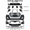 Audi Q5 RSQ5 body kit components with Sport and Elegant rear trim alternatives