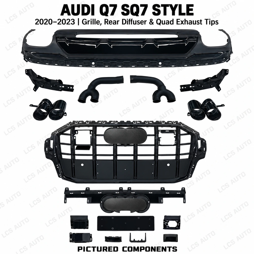 Audi Q7 SQ7 body kit components reference