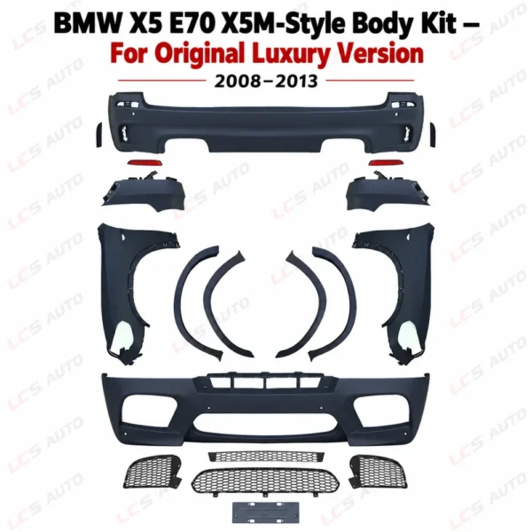 e70 luxury x5m components exterior modification upgrade component reference