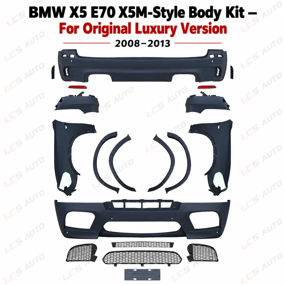 e70 luxury x5m components exterior modification upgrade component reference
