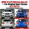 e70 sport x5m comparison exterior modification upgrade before and after