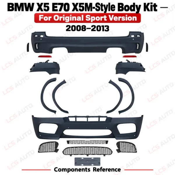 e70 sport x5m components exterior modification upgrade component reference