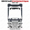 BMW E92 M-Tech body kit 2009–2012 exterior modification upgrade components reference Front and rear bumpers, Grilles, Side skirts, Fog lights, Rear diffuser