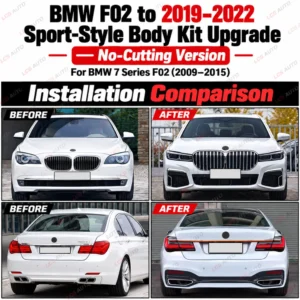 BMW F02 2019 sport body kit 2009–2015 exterior modification upgrade before and after