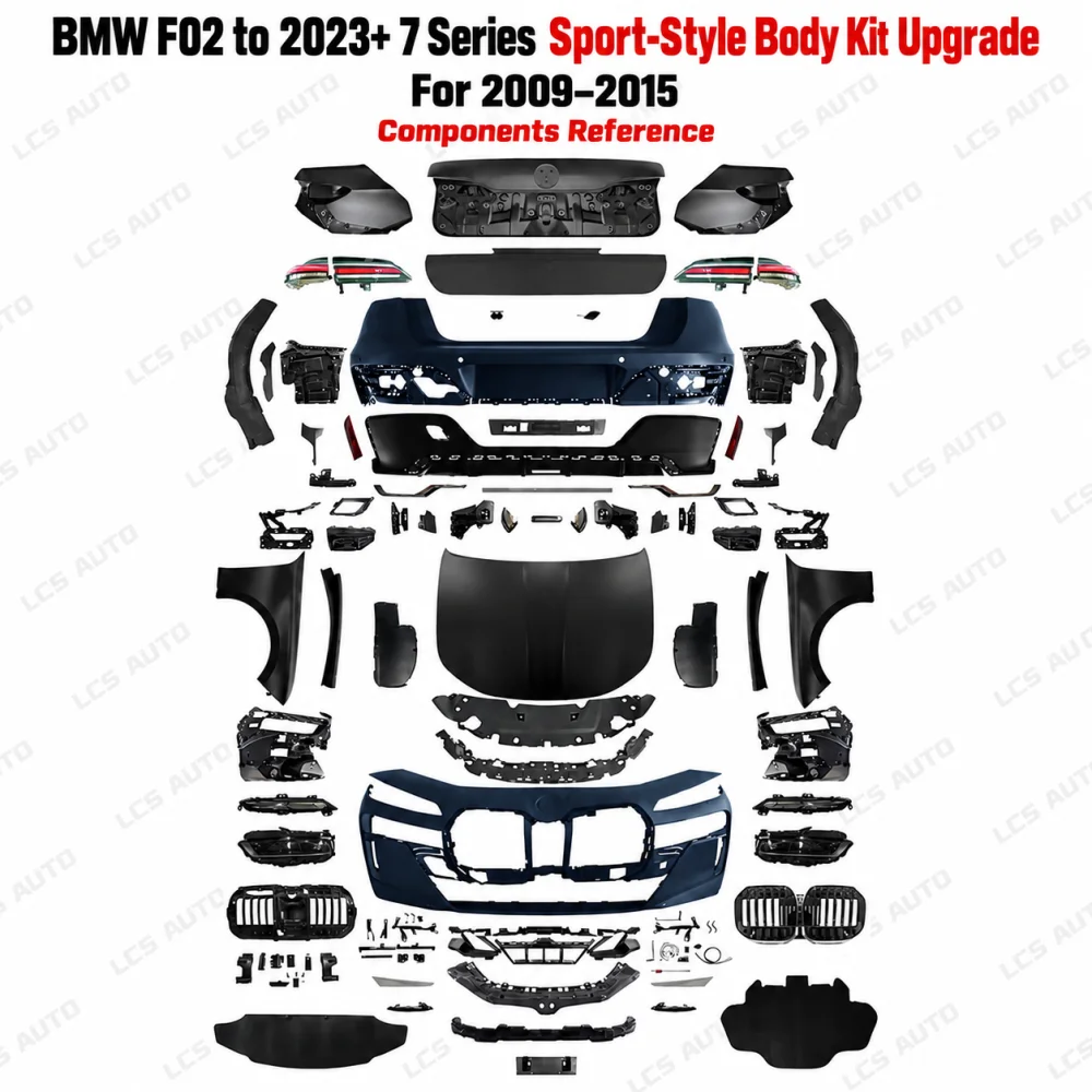 BMW F02 2023 sport body kit exterior upgrade components reference