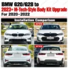 g20 g28 mtech comparison exterior modification upgrade before and after