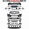 Mercedes GLC W254 GLC63-style Sport Version body kit components 2023+