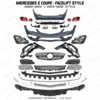 W207 E Coupe body kit pictured component overview